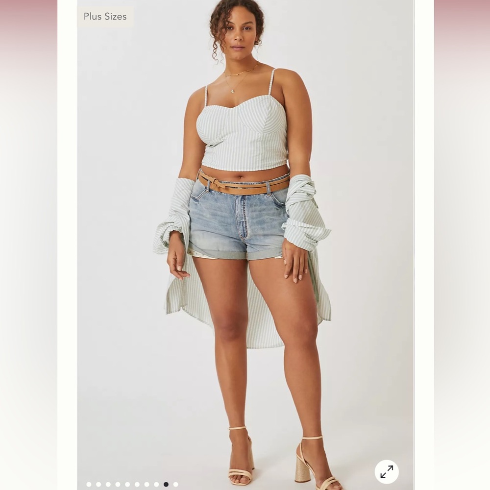Anthropologie Pilcro the relaxed shortie shorts